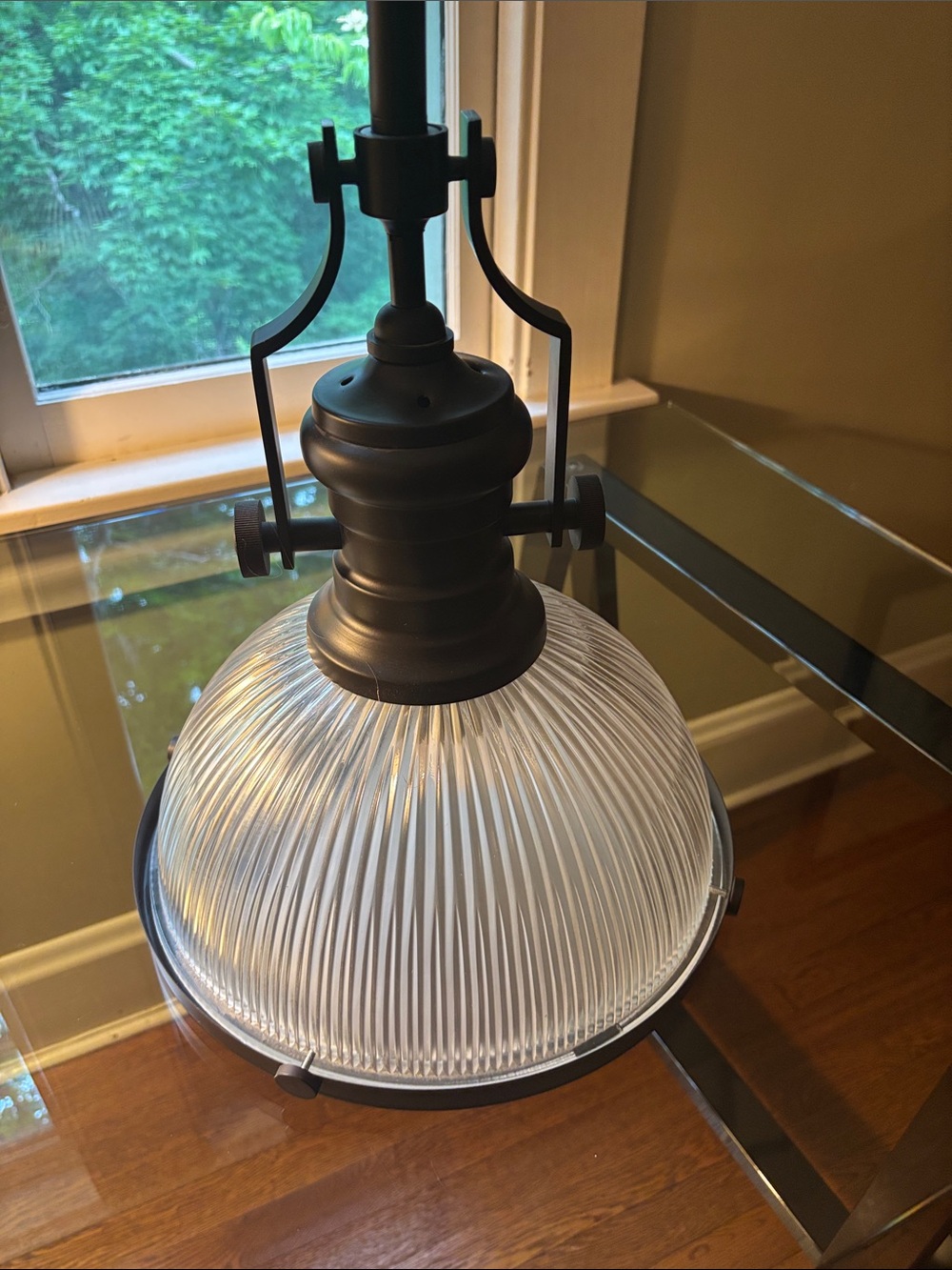 Industrial Pendants w Haiophane Diffuser - Picture 7 of 12